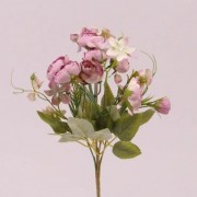Букетик Камелий Flora темно-розовый 72974