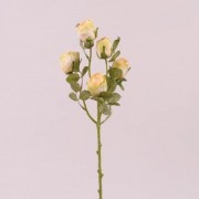 Ветка Розы Flora персиковая 72929