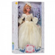 Кукла DEFA 8402-BF в белом платье