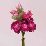 Букет Камелий Flora розово-малиновый 72941