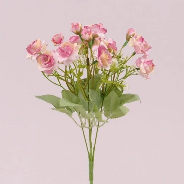 Букетик Роз Flora розовый 72991