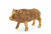 Декоративная статуэтка Bon Wild boar 707-522, 11.5см, цвет - золото