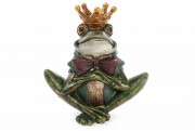 Декоративна фігура-свічник Bon Принц Жабеня 419-145, 18см