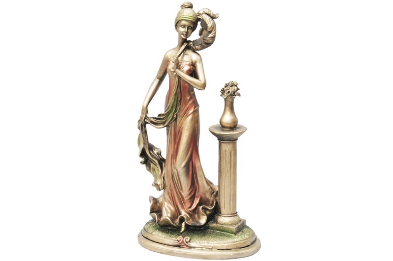 Декоративная статуэтка с бронзовым напылением Bon 208-137, 44.5см