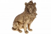 Декоративная статуэтка Bon Царь зверей 450-883, 33см, цвет - золотой