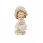 Декоративная статуэтка Bon Детка в шляпке 887-302, 15.3см