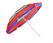 Зонт пляжный 2 м с усиленным металлическим каркасом 
