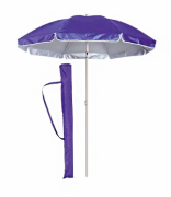 Зонт пляжный 2 м с металлическими спицами Plast Фиолетовый