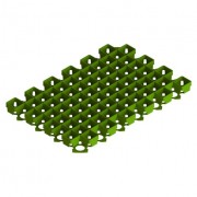 Газонная решетка leroy зеленая 60х40х3.8 см 11928434