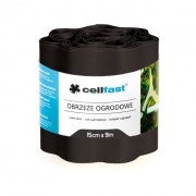 Бордюрная лента Cellfast leroy черная 15 см х 9 м 12100186