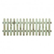 Садовая ограда штакетная Stelmet leroy 180х60 см 11934671