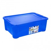 Харчовий контейнер 31.5 літрів універсальний Ал-Пластик Синій
