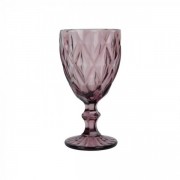 Набор бокалов стекло Art Rhombus фиолетовый VB795