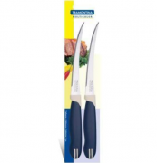 Набор ножей Tramontina Multicolor лезвие 11 см 2 шт блистер MLM-23527-215