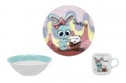 Набор посуды детской фарфор Limited Edition Sweet bunny 3 пр MLM-C523
