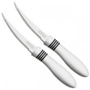 Набор ножей для томатов Tramontina Cor&Cor 12,7см 2 шт белая рукоять MLM-23462-285