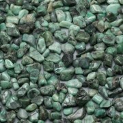 Декоративные камни Галька leroy изумруд 4-8 см 20 кг 12120234