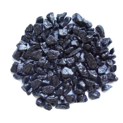 Декоративные камни leroy черные 5 кг 11394992