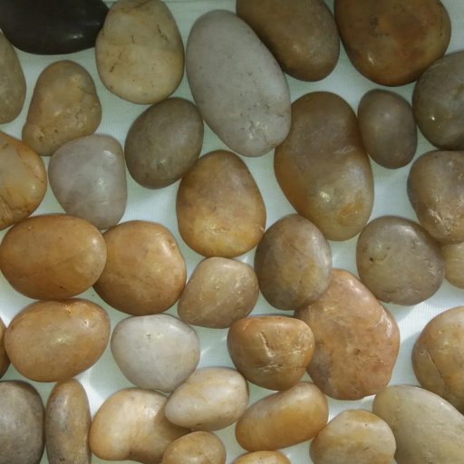 Декоративне каміння Галька leroy бурштин 4-7 см 20 кг 12120206