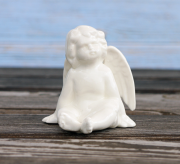 Фигурка Present амурчик ангелочек сидящий Леандра h8cm 1007706-2 руки