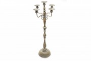 Декоративний металевий свічник на 5 свічок Bon 589-100, 120см