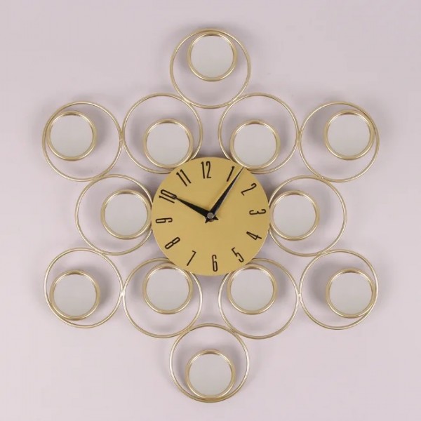 Часы металлические Flora D-45 см. 38210