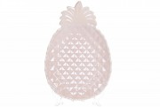 Набор блюд керамических Bon Ананас 739-109, 29см, цвет - розовый перламутр, 2 шт