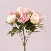 Букет микс Flora кремово-розовый 73040