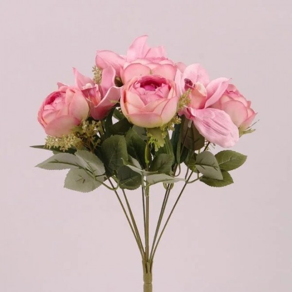 Букет микс Flora розовый 73039