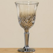 Бокал для вина Медисон  стекло h16см Present 1008755 серебряный
