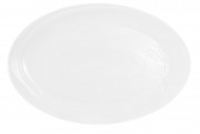 Набор блюд фарфоровых сервировочных овальных Bon Дерево 988-155 (4 шт.), 30см, цвет - белый