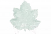 Тарелочка декоративная Bon Кленовый Лист 727-222, 20см, цвет - мятный