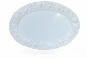 Набор блюд керамических Bon Морские мотивы 545-355, 40см , цвет - светло-голубой, 3 шт