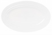 Набор блюд фарфоровых овальных Bon 988-152, 40см, цвет - белый, 2 шт