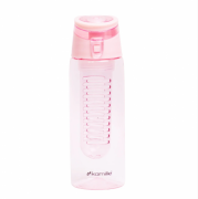 Спортивна пляшка для води Kamille Рожевий 660ml із пластику KM-2303