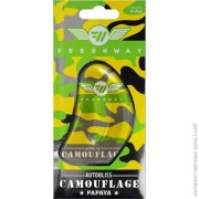 Освежитель воздуха жидкий Fresh Way Camouflage AutoBliss Papaya 8мл MVT-00000051129