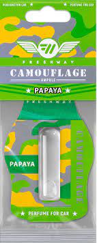 Рідкий освіжувач повітря Fresh Way Camouflage Ampule Papaya 4,5мл MVT-00000051121