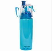 Пляшка спортивна для води Kamille Блакитний 570мл із пластику KM-2301