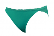Женские трусы стрейчевые кружевные сзади ТМ«INDENA» XL (48-50) Арт.80016 Зеленые