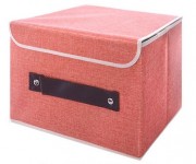 Ящик для зберігання речей Котон Hoz червоний MMS-R17463