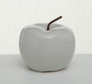 Декоративное Яблоко  керамика h12см Present 1002096-2С серый
