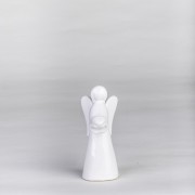 Статуетка Ангел кераміка 11*9*25 см Present 2013-25 білий