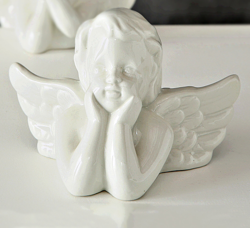 Статуэтка ангел бюст L19 cm Present 1274800 Белый