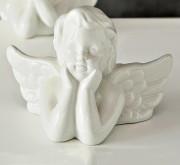 Статуетка ангел погруддя L19 cm Present 1274800 Білий