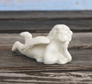 Фігурка мріючий янголятко Леандра h8cm Present 1007706-1 Білий