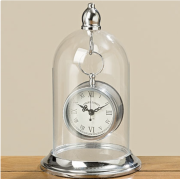 Часы Белина Present серебряный металл, стекло h26см 7421300