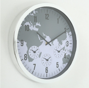 Настінний годинник Present пластик d35см 1019926