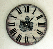 Настенные часы Present аналоговые МДФ d34см 1021692-1 фото