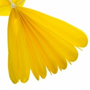 Бумажный пом-пон, желтый 40 см. (8705-018) Elso