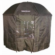 Зонт-палатка для рыбака Sams Fish окно ПВХ диаметр 2.5м MMS-SF23775